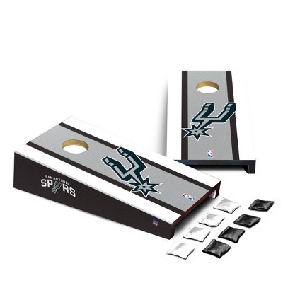 NBA San Antonio Spurs Desktop Cornhole Board Set