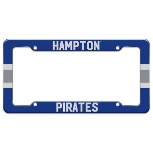 Hampton University Pirates Stripes License Plate Tag Frame - 1 of 4