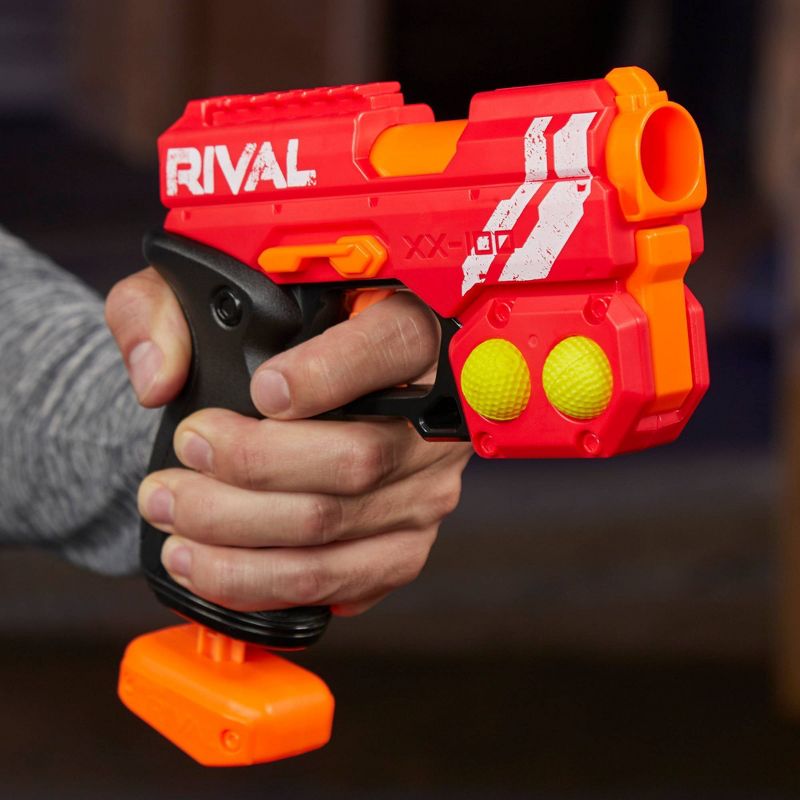 NERF Rival Knockout XX 100 Blaster - Red, 3 of 7