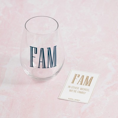 FAM Wine Glass 18 oz