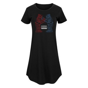 Women's - Rock 'Em Sock 'Em Robots - Robot Art - 1 of 4