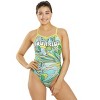 Sporti Groovy Zodiac Aquarius Thin Strap One Piece Swimsuit (22-44) - 4 of 4