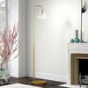 Hudson and Canal Arc Floor Lamp with Cone Glass Shade - 4 of 4