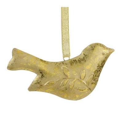 Melrose Metal Bird Ornament (Set of 12)
