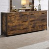 NicBex Double Dresser for Bedroom,Chest of Drawers with Metal Handles,Modren Freestanding Dresser,Storage Dressers for Bedroom - 2 of 4