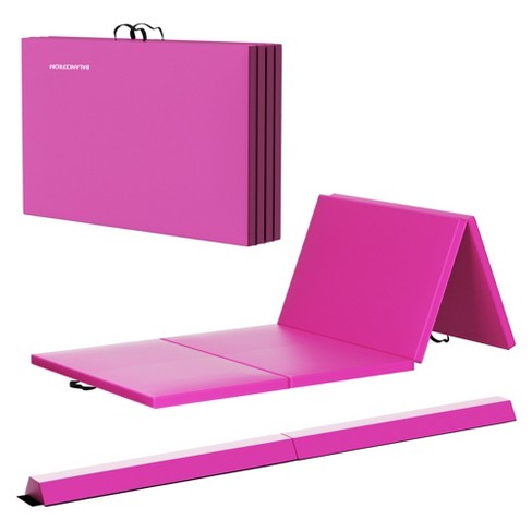 Pink discount gymnastics mat