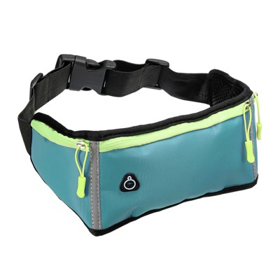 Unique Bargains Slim Waterproof Breathable Adjustable Running Waist Pack