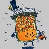 Men's Design By Humans Halloween Jam By nickv47 T-Shirt - image 2 of 4