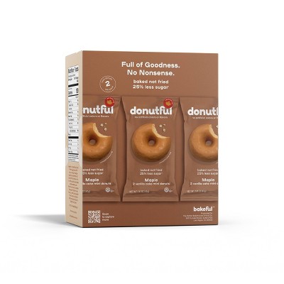 Bakeful Donutful Maple Dipped Mini Donuts - 7.05oz
