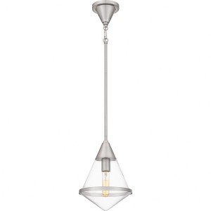 Quoizel Lighting 1 - Light Pendant in  Brushed Nickel - 1 of 4