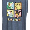 Women's - Pokémon - Gen 5 Character Grid Short Sleeve Graphic T-Shirt - 2 of 4