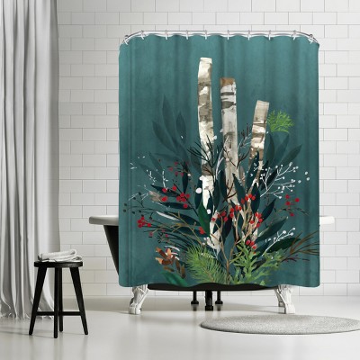 Christmas Theme by PI Creative Holiday Collection Shower Curtain - Americanflat