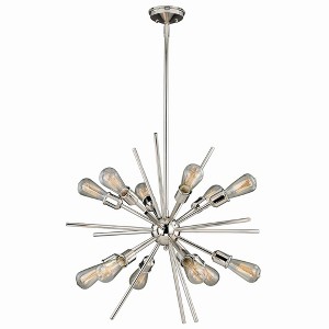 Vaxcel Estelle 2 - Light Pendant in  Polished Nickel - 1 of 4