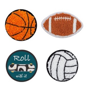 Parker Kids Co. Hook & Loop Patches - Sports Set - 1 of 4