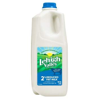 Lehigh Valley 2% Milk - 0.5gal