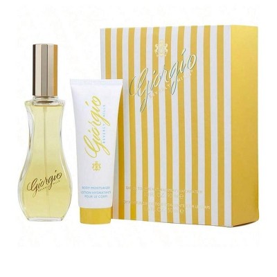 Giorgio 2 Pc Set Women Edt Spray 3.0, Body Lotion 1.6 Oz