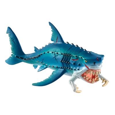 action figure with fish