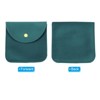 Unique Bargains Portable  Velvet Snap Button Soft Storage Jewelry Pouches 10 Pcs - 3 of 4