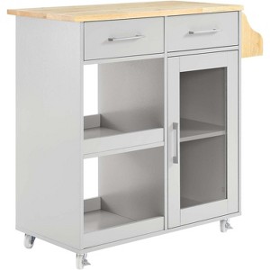 Modway Culinary Kitchen Cart With Spice Rack - 1 of 2