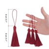 Unique Bargains Handmade Soft Floss DIY Mini with Loop Craft Tassels 45 Pcs - 2 of 4