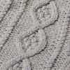 Stellou & Friends 100% Cotton Unisex Cable Knit Sweater for Babies and Children Ages 0-6 Years - Grey / 9-12 Months - 3 of 3