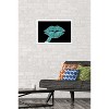 Trends International Tina Lavoie - Aqua Glitter Lipstick Framed Wall Poster Prints - 2 of 4