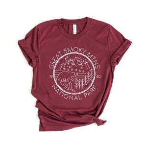 Simply Sage Market Women's Great Smoky Mtns National Park Short Sleeve Graphic Tee - 1 of 4
