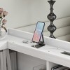Twin Size Bed with L-shaped Bookcases & USB Charging Ports, Solid Wood Frame Bed with Storage Drawers for Small Spaces-Baofuwish - 3 of 4