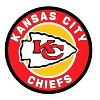 Evergreen Ultra-Thin Edgelight LED Wall Decor, Round, Kansas City Chiefs- 23 x 23 Inches Made In USA - 2 of 4