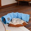 ZEZE Retro Telephone Tunnel Bed-Blue - 4 of 4