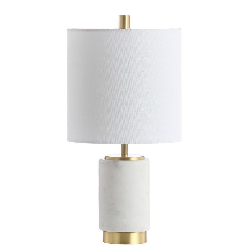 Davion Table Lamp - White/Brass Gold - Safavieh., 1 of 3