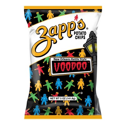  Zapp's New Orleans Kettle Style Voodoo Potato Chips - 5oz 