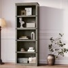 5 Tier Book Shelf, Farmhouse Book Case,Tall Shelf with Storage, Wooden Bookshelves for Living Room - 2 of 4