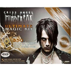 Criss Angel Mindfreak Ultimate Magic Kit Black Medium with Instructional DVDs - 1 of 4