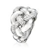 Ross-Simons Italian Sterling Silver Wide Braided Ring - 3 of 4