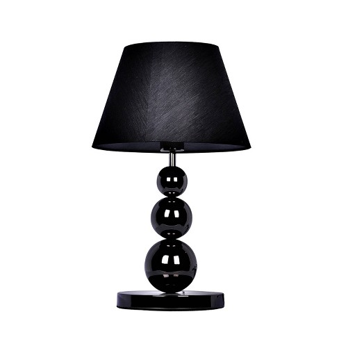 Shefbu Table Lamp - Black/Matte Black Metal Shade