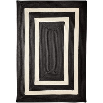 Colonial Mills La Playa - Black & White sample swatch Rug