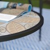 Lorengo Outdoor 3-Tier Cocktail Table - OD1129100 - Multicolored - SEI - 3 of 4