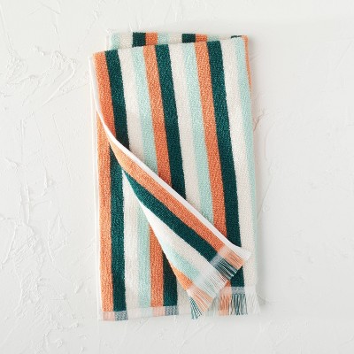 Photo 1 of 1pc  Striped Fringe Hand Towel - Opalhouse designed with Jungalow