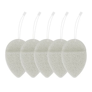 Unique Bargains Teardrop-shaped Compressed Facial Sponge 5 Pcs - 1 of 4