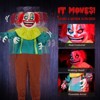 Karl Home 6FT Animatronic Standing Clown Halloween Animated Decorations - 2 of 4