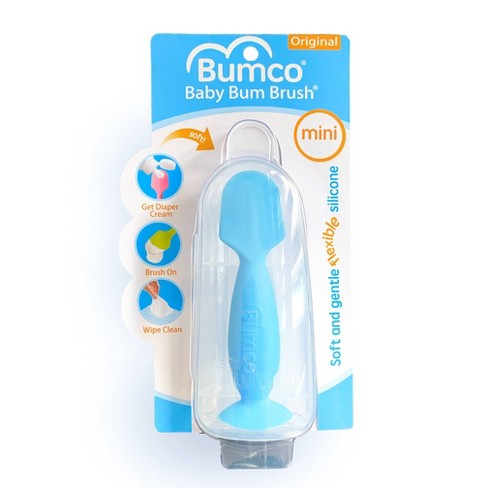 Tiny Buds Silicone Baby Bottle Brush Set - Blue - Babymama