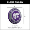 15" NCAA Kansas State Wildcats Cloud Pillow - image 3 of 4