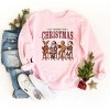Simply Sage Market Women's Graphic Sweatshirt Booked For Christmas Stool - 3 of 4