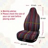 Unique Bargains Universal Baja Car Durable Front Bucket Seat Cover - 3 of 3