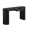 GDFStudio Ylina Modern Striped Console Table With Drawer - 4 of 4