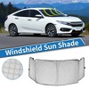 Unique Bargains Car Window Cover for Honda N-BOX JF5 / JF6 Series Aluminum Film Foldable - 2 of 4