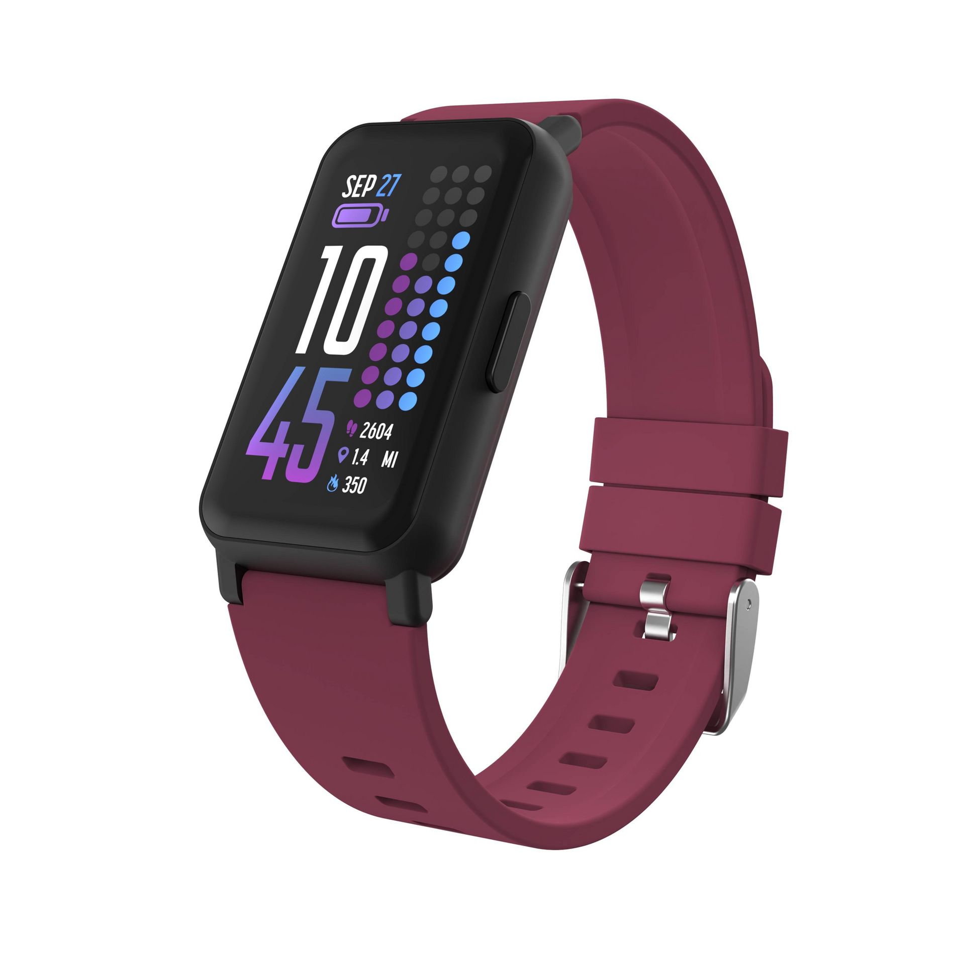 iTouch Active 4 Activity Tracker - Burgundy