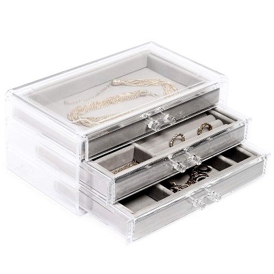 jewelry box for bracelets and necklaces