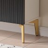 Kings Brand Furniture 2-Door Storage Cabinet, Accent Sideboard Buffet, Coffee Bar Console Table - 3 of 4